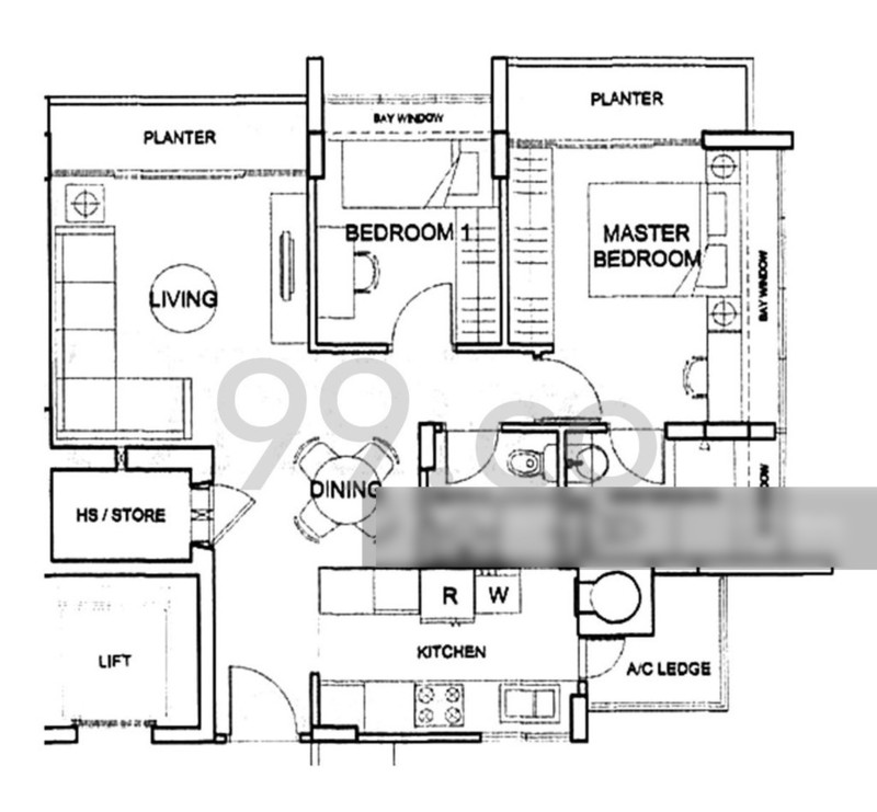 City Edge,18 Moulmein Rise,Entire unit,2 Bedrooms,Condominiums ...